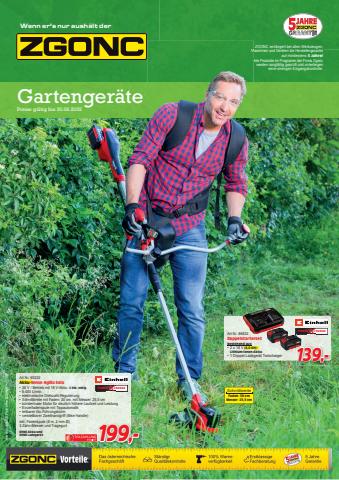 Zgonc Katalog in Klagenfurt am Wörthersee | GARTENGERÄTE 2022 | 25.4.2022 - 30.6.2022