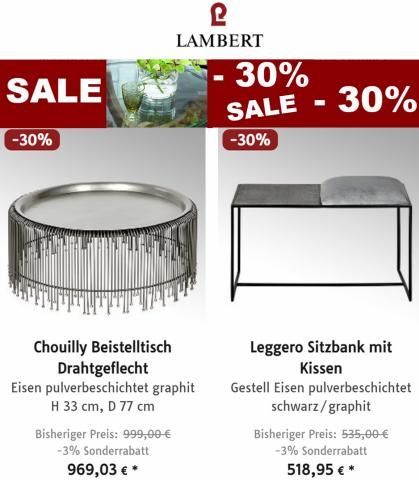 Lambert Home Katalog | -30% Rabbat | 17.3.2022 - 31.3.2022