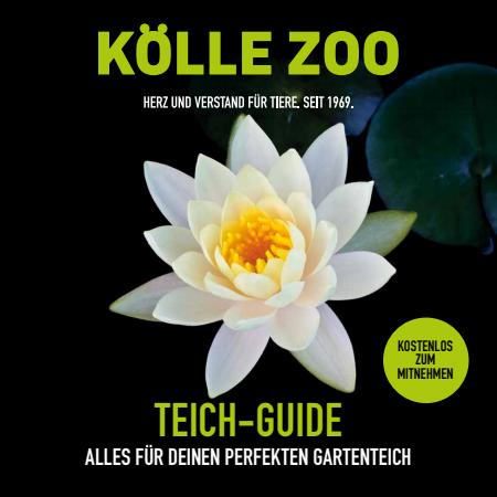 Angebot auf Seite 59 des TEICH-GUIDE 2022-Katalogs von Kölle Zoo