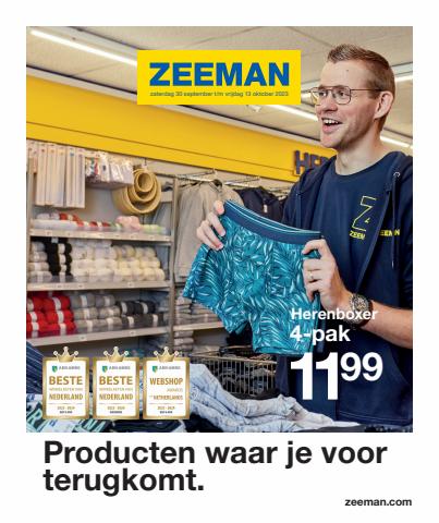 Zeeman Katalog | Angebote Zeeman | 29.9.2023 - 2.10.2023