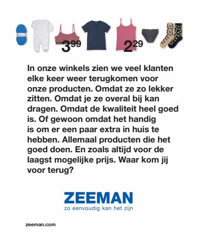 Zeeman Katalog | Angebote Zeeman | 29.9.2023 - 2.10.2023