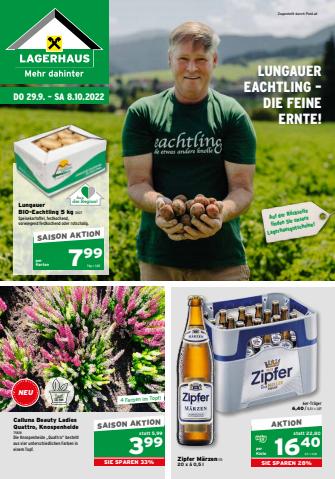 Angebote von Baumärkte & Gartencenter | Flugblatt in Salzburger Lagerhaus | 28.9.2022 - 1.10.2022
