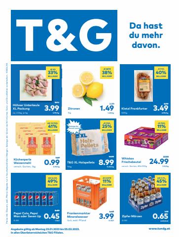 T&G Katalog in Wels | T&G Flugblatt | 23.1.2023 - 5.2.2023