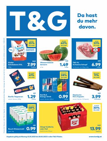 T&G Katalog in Wels | T&G Flugblatt | 15.5.2023 - 28.5.2023