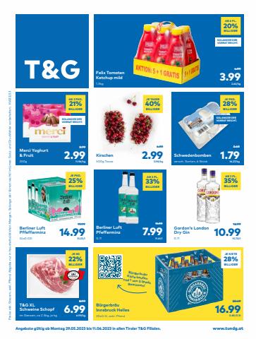 T&G Katalog in Innsbruck | T&G Flugblatt | 29.5.2023 - 11.6.2023