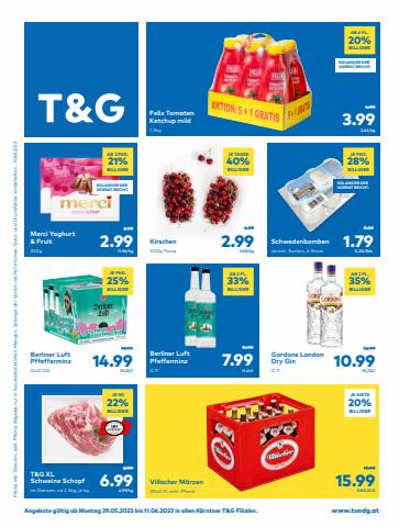T&G Katalog in Villach | T&G Flugblatt | 29.5.2023 - 11.6.2023