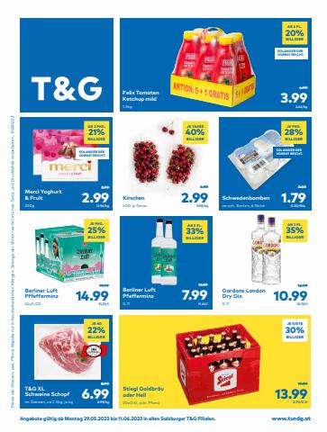 T&G Katalog in Salzburg | T&G Flugblatt | 5.6.2023 - 8.6.2023