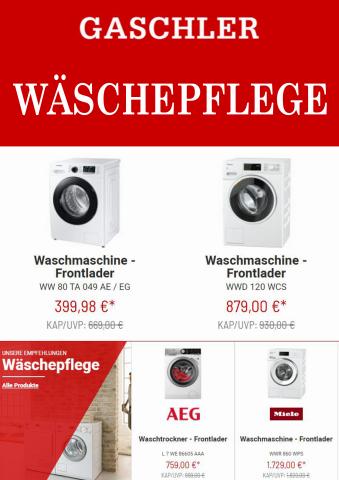 Gaschler Katalog | Gaschler Wäschepflege | 19.4.2022 - 3.5.2022