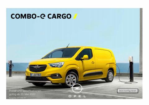 Opel Katalog | Opel - Combo-e Cargo | 21.6.2022 - 28.2.2023
