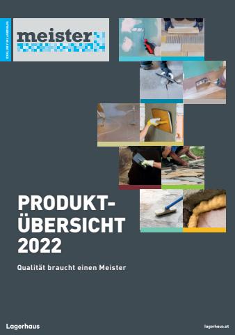 Lagerhaus Graz Land Katalog in Seiersberg-Pirka | Meister Katalog - Produktübersicht 2022 | 23.2.2022 - 31.12.2022