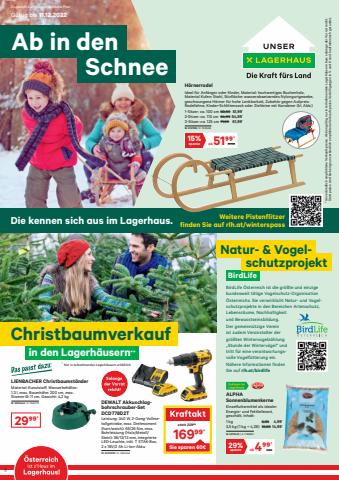 Lagerhaus Graz Land Katalog | Aktuelles Monatsflugblatt | 1.12.2022 - 11.12.2022