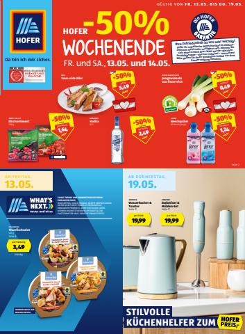 Angebote von Supermärkte in Innsbruck | Blättern Sie online im HOFER Flugblatt in Hofer | 11.5.2022 - 19.5.2022