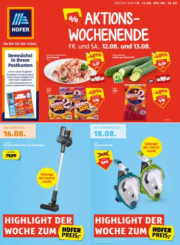 Angebote von Supermärkte in Graz | Blättern Sie online im HOFER Flugblatt in Hofer | 10.8.2022 - 24.8.2022