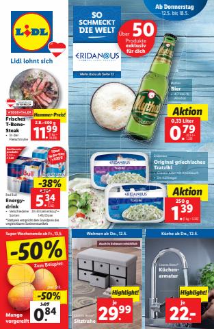 Angebote von Supermärkte in Innsbruck | Flugblatt - Vorarlberg, Tirol, Salzburg und Oberösterreich in Lidl | 7.5.2022 - 18.5.2022