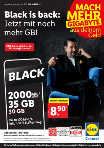 Lidl Katalog | Black is back | 22.11.2022 - 30.11.2022