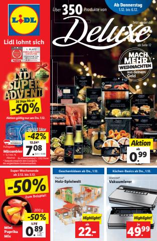 Angebote von Supermärkte in Innsbruck | Flugblatt in Lidl | 1.12.2022 - 6.12.2022