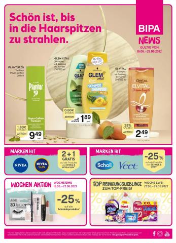 Angebote von Drogerien & Parfümerien in Salzburg | Unser aktuelles Flugblatt in Bipa | 16.6.2022 - 29.6.2022
