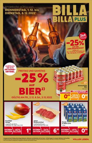Angebote von Supermärkte in Innsbruck | Billa flugblatt in Billa | 30.11.2022 - 6.12.2022