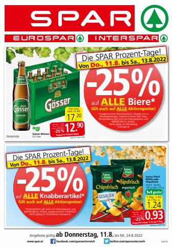 Spar Katalog in Wien | Angebote Spar | 11.8.2022 - 24.8.2022