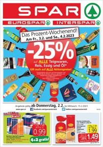Spar Katalog in Mattersburg | Angebote Spar | 1.2.2023 - 15.2.2023