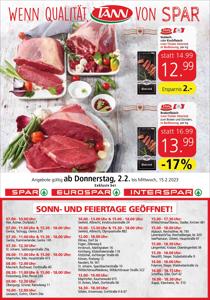 Spar Katalog in St. Johann in Tirol | Angebote Spar | 1.2.2023 - 15.2.2023