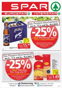 Angebote von Supermärkte in Wien | Angebote Spar in Spar | 15.3.2023 - 29.3.2023