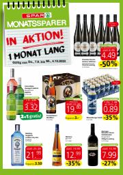 Angebote von Supermärkte in St. Pölten | Spar flugblatt in Spar | 6.9.2023 - 4.10.2023