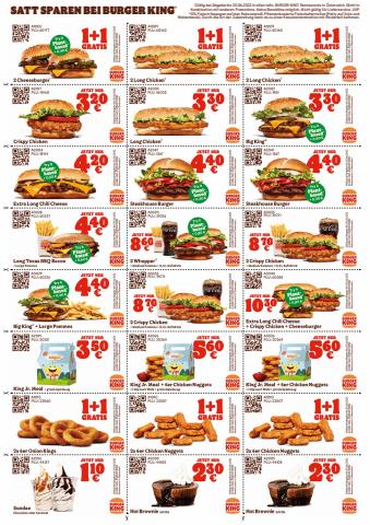 Angebote von Restaurants in Linz | Offers Prospectus in Burger King | 9.5.2022 - 30.6.2022
