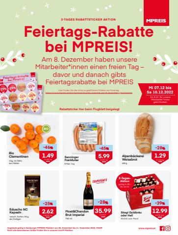MPreis Katalog in Salzburg | Mpreis flugblatt | 5.12.2022 - 8.12.2022