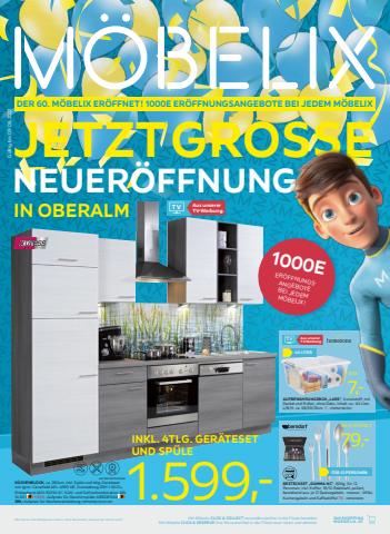 Angebote von Möbel & Wohnen in Wien | JETZT GROSSE NEUERÖFFNUNG IN OBERALM in Möbelix | 8.8.2022 - 16.8.2022