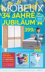 Angebote von Möbel & Wohnen | 34 JAHRE JUBILÄUM in Möbelix | 30.1.2023 - 7.2.2023