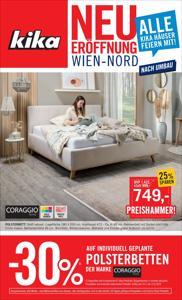 Angebote von Möbel & Wohnen in Leonding | kika flugblatt in kika | 23.5.2023 - 12.6.2023