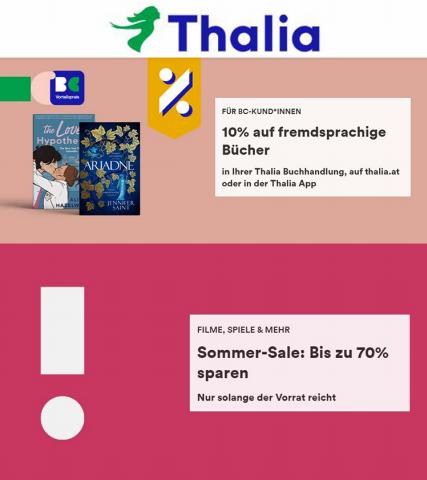 Thalia Katalog in Salzburg | 10% auf fremdsprachige Bücher | 10.8.2022 - 24.8.2022