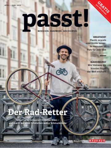 Bauhaus Katalog |  Passt! Magazin April - Juni 2022 | 4.5.2022 - 30.6.2022