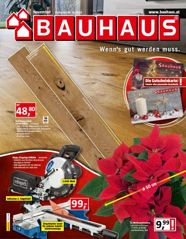 Bauhaus Katalog |  BAUHAUS Handzettel KW44 2022 | 2.11.2022 - 29.11.2022