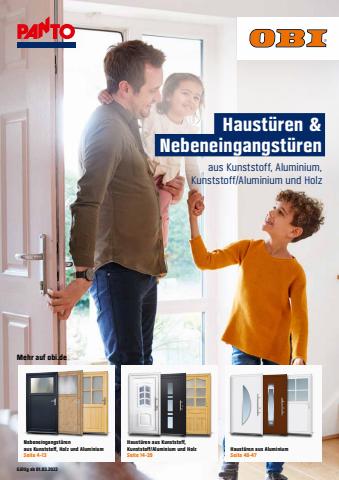 OBI Katalog in Leonding | Haustüren & Nebeneingangstüren | 28.2.2022 - 22.4.2025