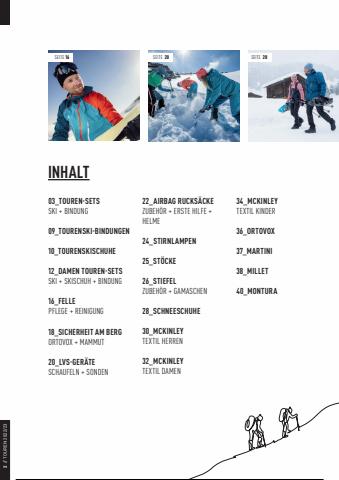Intersport Katalog | Touren-Special | 4.1.2023 - 31.3.2023