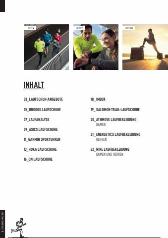 Intersport Katalog in Linz | Running-Special | 3.4.2023 - 31.12.2023