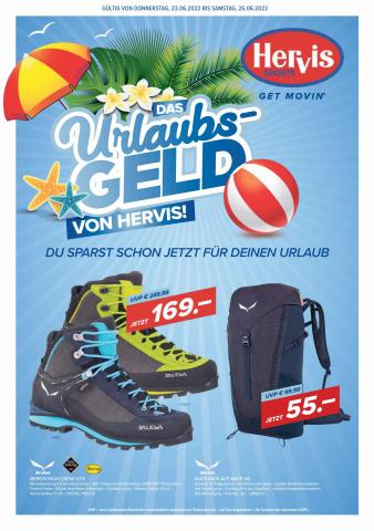 Angebote von Sport in Salzburg | Hervis flugblatt in Hervis | 17.6.2022 - 25.6.2022