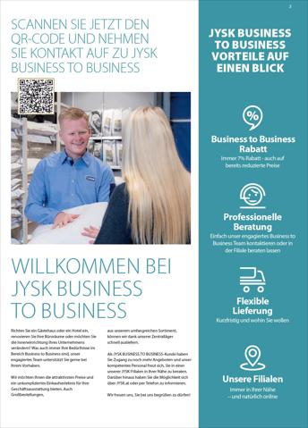 JYSK Katalog | KATALOG BUSINESS TO BUSINESS | 5.9.2022 - 30.9.2022