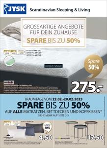 Angebote von Möbel & Wohnen in Graz | Großartige Angebote in JYSK | 21.2.2023 - 31.3.2023