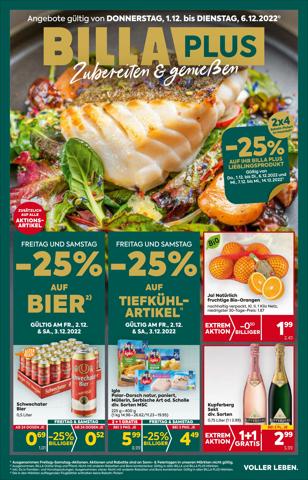 Angebote von Supermärkte in Innsbruck | BILLA PLUS flugblatt in BILLA PLUS | 30.11.2022 - 6.12.2022