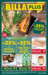 Angebote von Supermärkte in Wien | BILLA PLUS flugblatt in BILLA PLUS | 22.3.2023 - 29.3.2023