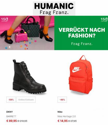 Humanic Katalog in Innsbruck | Angebote Prospekt | 18.8.2022 - 1.9.2022