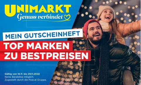 Unimarkt Katalog | Unimarkt flugblatt | 16.11.2022 - 29.11.2022