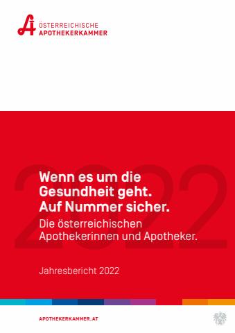 Apotheken Katalog | Jahresbericht 2022 | 16.3.2022 - 31.12.2022