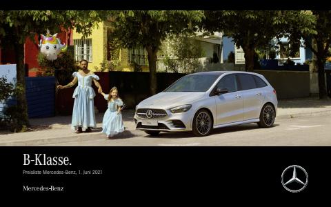 Mercedes-Benz Katalog | Mercedes-Benz Preisliste B-Klasse | 1.6.2021 - 22.10.2022