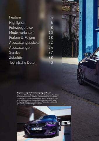 BMW Katalog | BMW 2 Series Coupe | 18.1.2022 - 31.12.2022