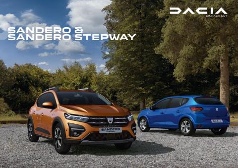 Dacia Katalog | SANDERO & SANDERO STEPWAY | 10.1.2022 - 31.12.2022