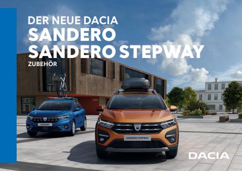 Dacia Katalog | DER NEUE DACIA SANDERO SANDERO STEPWAY ZUBEHÖR | 10.2.2022 - 31.12.2022